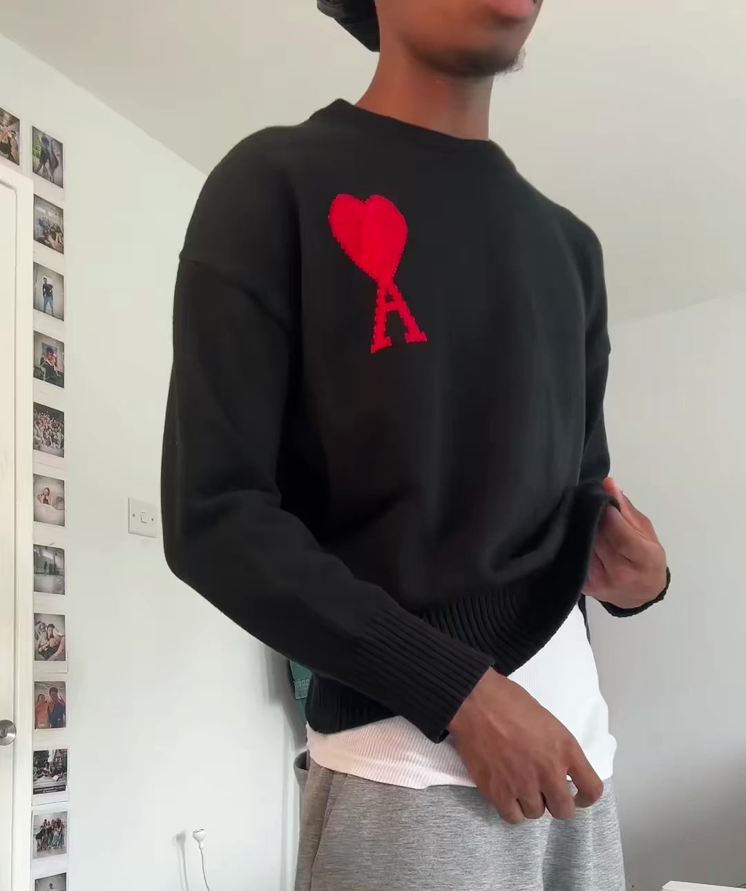 AMI PARIS - AMI DE COEUR SWEATSHIRT