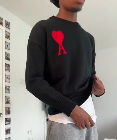 AMI PARIS - AMI DE COEUR SWEATSHIRT