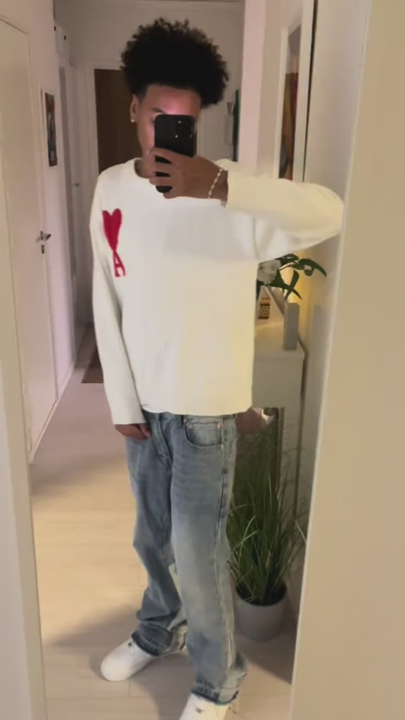 AMI PARIS - AMI DE COEUR SWEATSHIRT